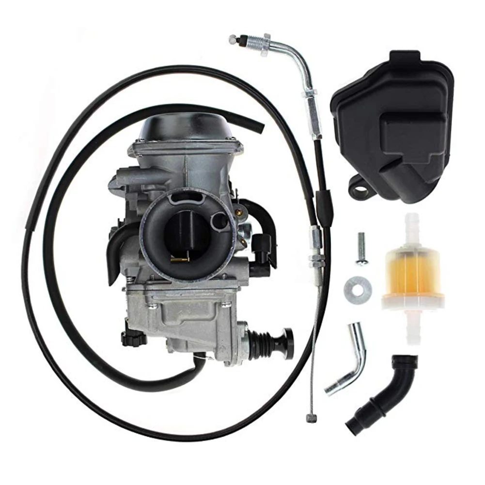 Карбюратор и дроссельной заслонки для Honda ATV Foreman 400 450 FOURTRAX 250 300 350 кабель Carburate Запчасти для авто