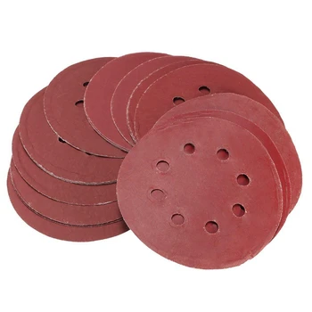 

25pcs 5 Inch Sanding Discs 125mm 8 Hole Sandpaper 800 1000 1200 1500 2000 Grit