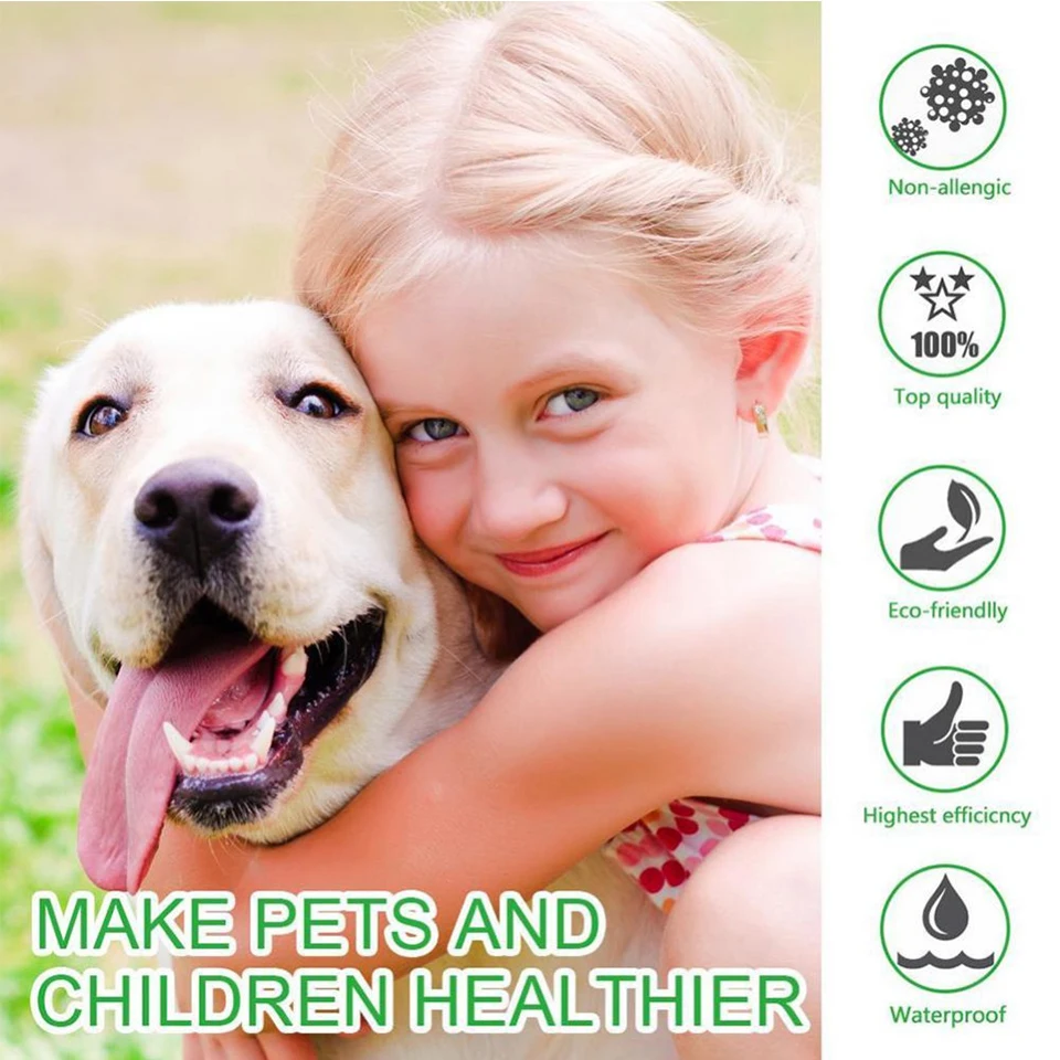 Small Forest New Pet Dog Cat Collar Anti Flea Ticks Mosquitoes Adjustable Pet Collar 8 Months Long-term Protection Small Forest New Pet Dog Cat Collar Anti Flea Ticks Mosquitoes Adjustable Pet Collar 8 Months Long-term Protection