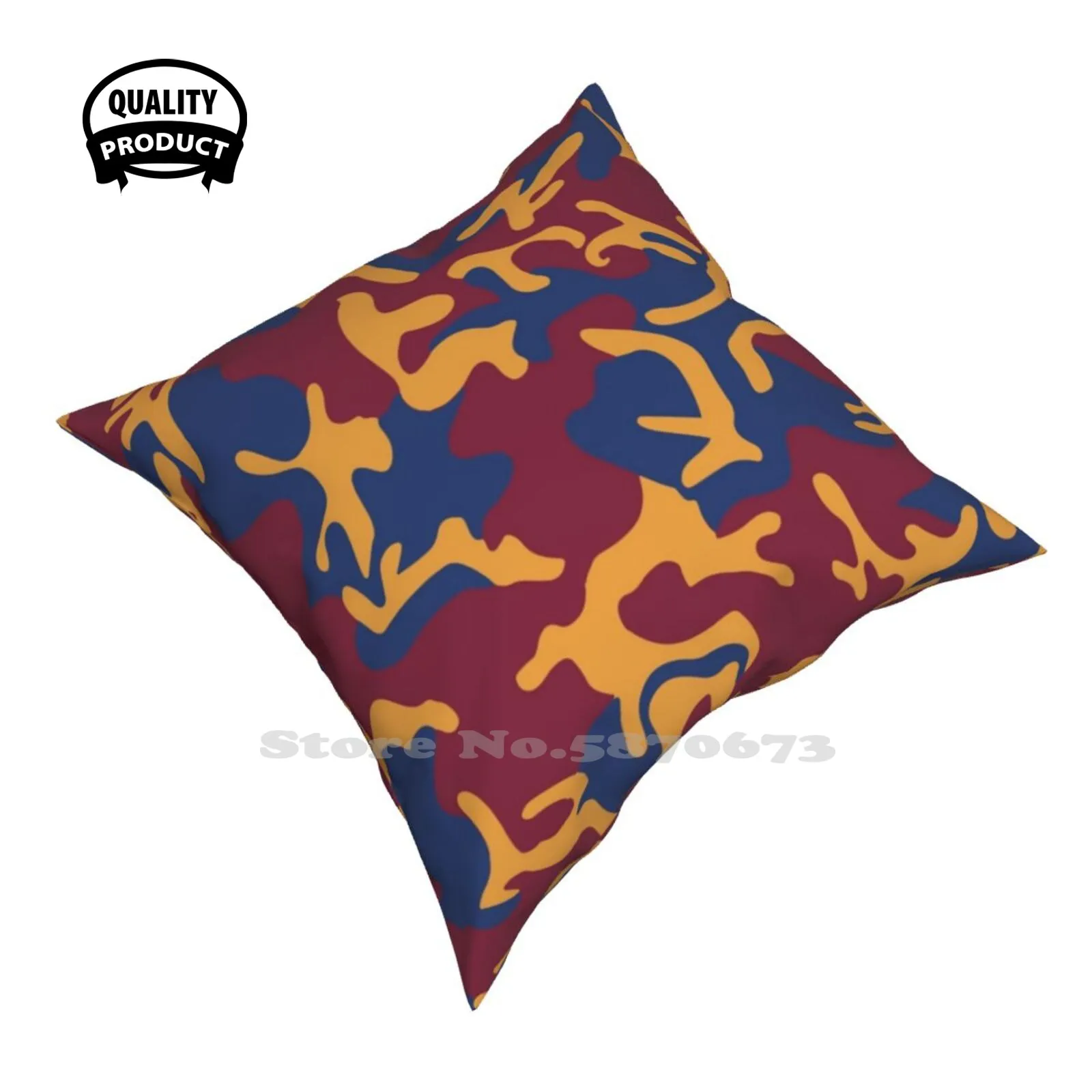 Fc Camouflage Football Club Cuscino Da Tiro Fodera Per Cuscino Barca Football Soccer Blaugrana Catalana Catalana Catalana Espana Spagna