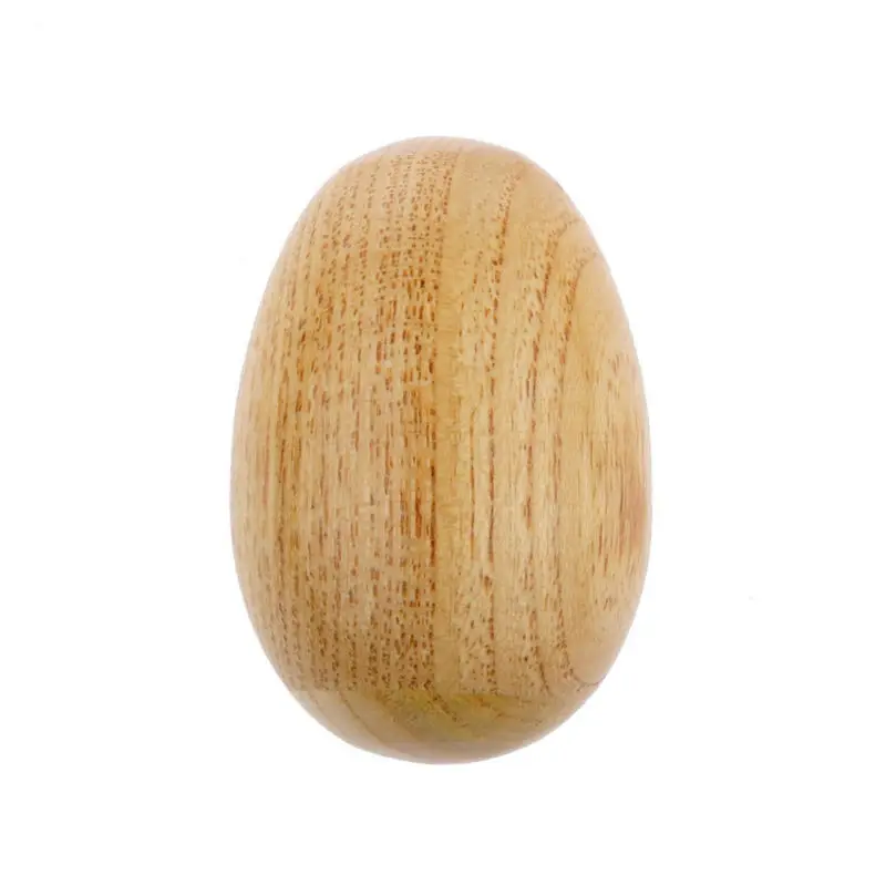 

Wooden Egg Shaker Instrument Rattle for Children Musical Education Accessory Perfect musical toy and teaching tool