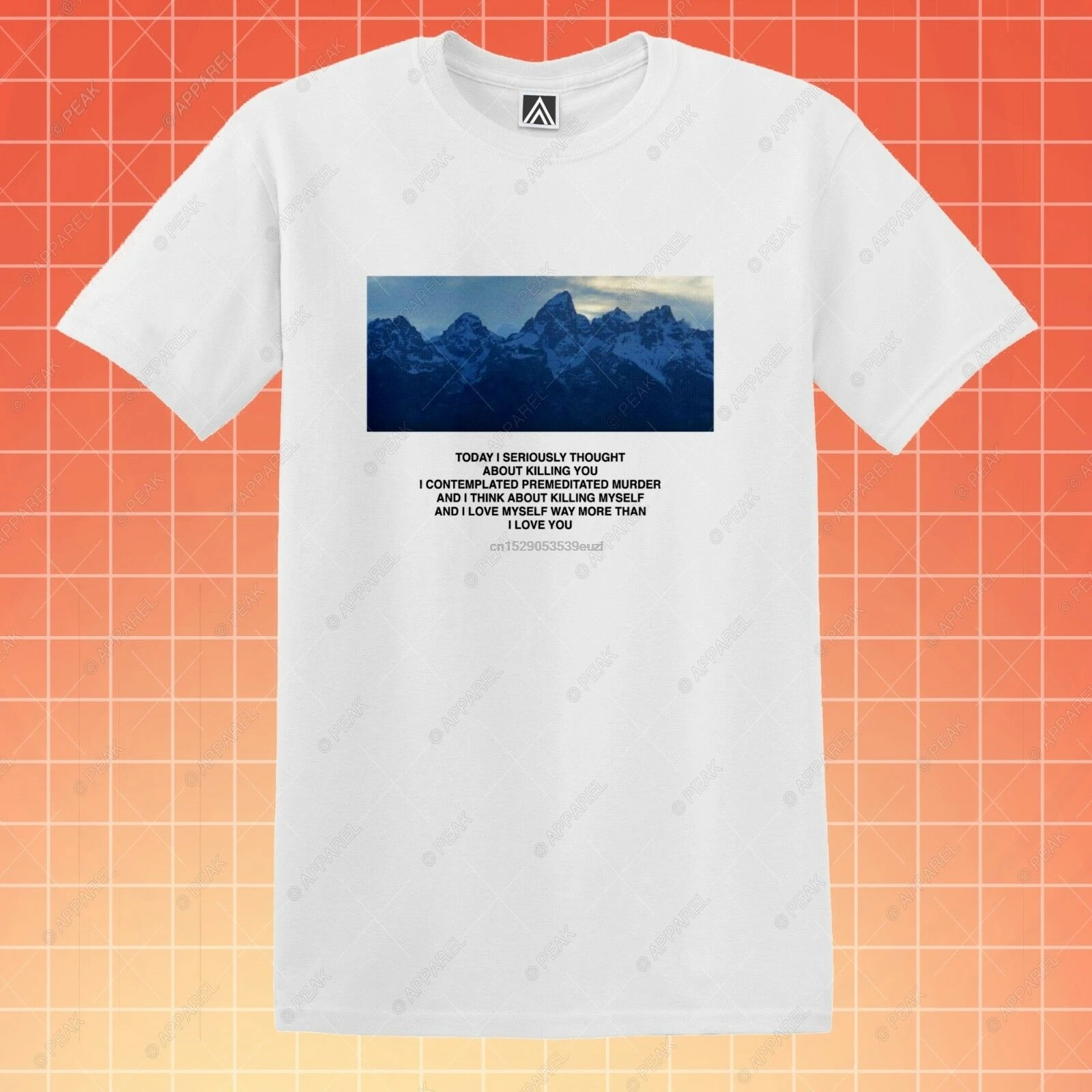 Футболка Wyoming Kanye биполярная Hate Amazing Tee Killing Life Ye ббло Джей Z Top | Мужская одежда