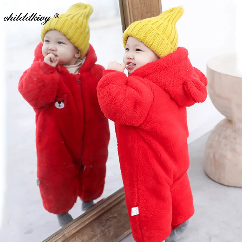 Ropa Bebe Niño 0-3 Meses Mono Bebé Invierno Enterito De Lana