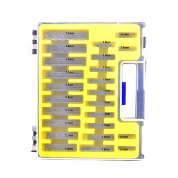 

Micro High Speed Steel Drill Bit Set Case 200*160*35mm Home Workshop Power Tool