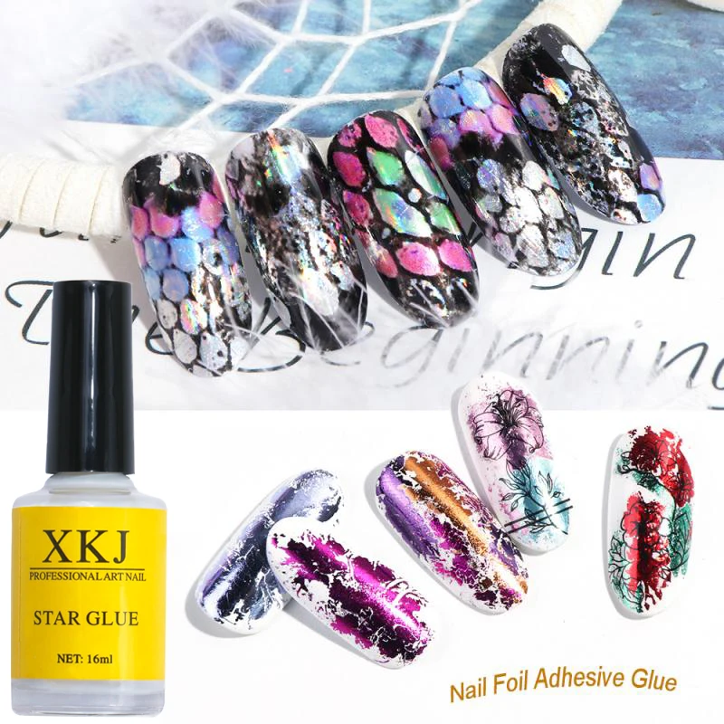 Gy0916ml Nail Transfer Foil Glue Nail Foil Transfer Gel Foil Venalisa