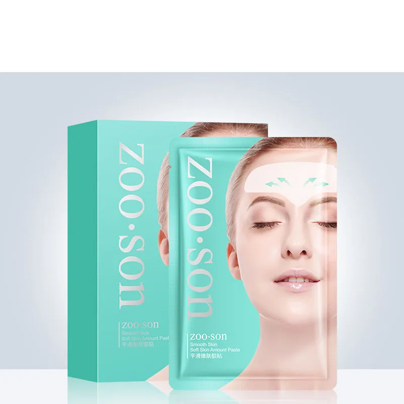 1pcs smoothing and moisturizing forehead mask lifting head lines masks to reduce eyebrows men women |