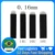 50шт NANO Black 0.16 мм U SHape 12U 14U 16U 18U Microblading Иглы для перманентного макияжа Ручные Лезвия для бровей