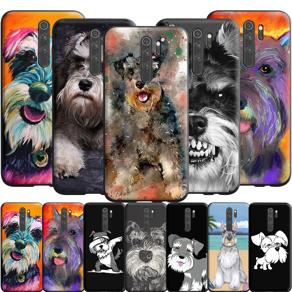 Чехол для смартфона Schnauzer Dog чехол 9 8 7 10 10s 10T K40 9T 9C 9A 10X Pro Prime NFC | Мобильные телефоны