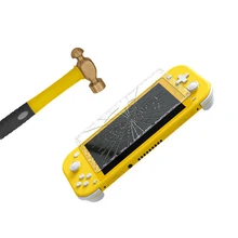 Защитная пленка DOBE TNS-19118 с защитой от отпечатков пальцев, закаленное защитное стекло для Nintendo Switch Lite, Защитная пленка для игровой консоли