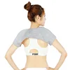 Bamboo Charcoal Fiber Double Shoulder Support Brace Self Heating Shoulder Warmer Pad Strap for Men Women Upper Back Pain Relief 2