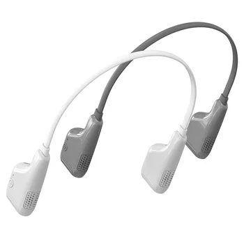 

2X USB Portable Hands-Free Hanging Air Purifier Neck Hanging Style Air Purifier Negative Ion Cleaner Purifying Generator