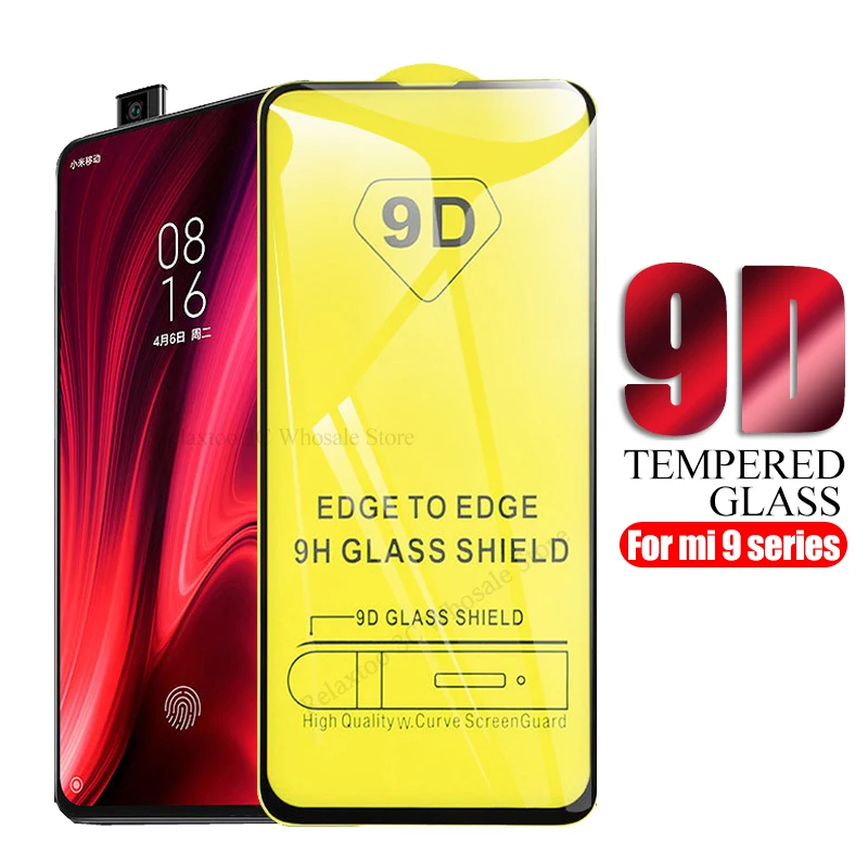 Закаленное стекло 9D для xiaomi mi 9 t Защитная пленка экрана xaomi pro 9se mi9 se 9x mi9t защитное