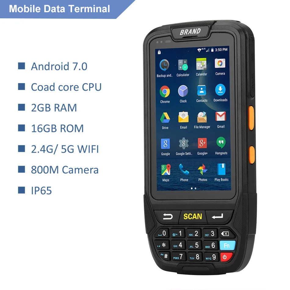 Android Handheld Wireless Industrial PDA Portable Warehouse Manager Data scanner paper scanner Scanners