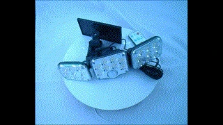 Solar ao ar Sensor de Movimento Remoto Separado Luz Livre Lâmpada Pir Solar Rua Varanda Caminho Jardim d 3 Pçs 138 Led 1 Lâmpadas solares
