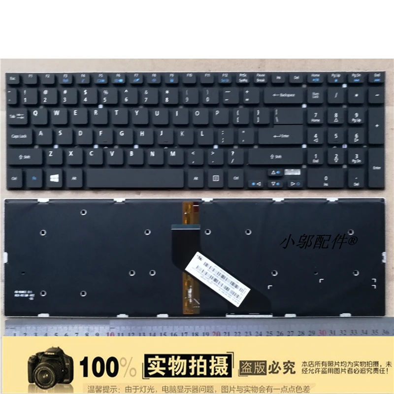 Новая клавиатура США/подсветкой для ноутбука ACER Aspire V17 деталь нитро двигателя Himoto