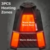 Couples USB Heated Jacket Men Women Waterproof Jacket Down Cotton Hiking Coat Keep Warm Waterproof Heating Vest 4
