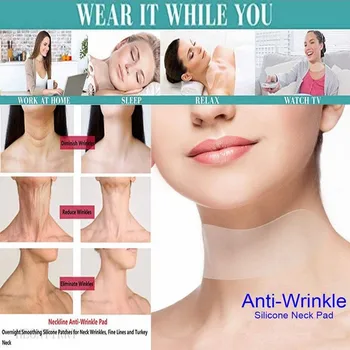 

Silicone Face Massager Anti Wrinkle Eye Face Neck Chest Pad Reusable Medical Pad Anti-aging Eliminate Wrinkle Facial Massager