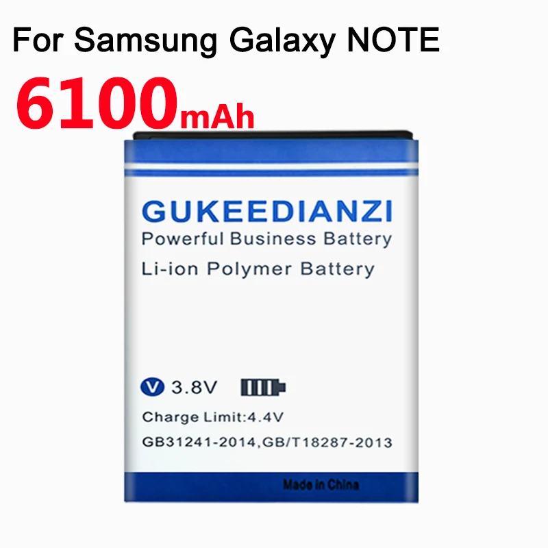 6100 мА/ч EB615268VU запасная батарея для Samsung Galaxy Note 1 GT-N7000 I9220 N7005 I9228 I889 I717 T879 мобильный
