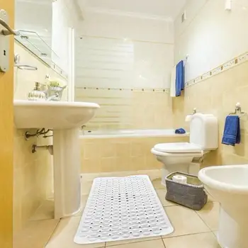 

Bathtub Carpet Shower TPR Anti-slip Massage Pad Safety Cushion Sucker Home Hotel Suction Gymnasium Supplies