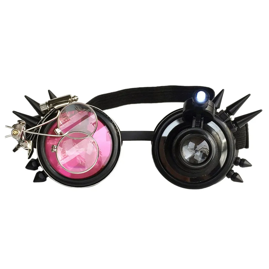 Kaleidoscope sunglasses festival party colorful glasses colorful glasses carnival party EDM sunglasses diffraction lens 30A15 (3)