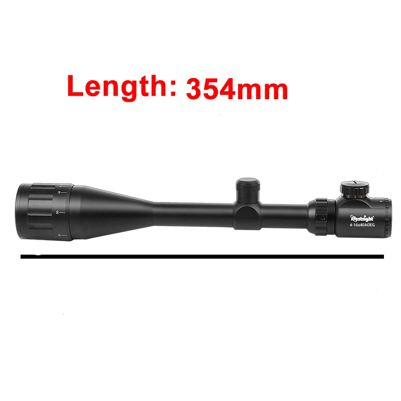 Оптический прицел B BESTSIGHT 4 16X40 AOE оптический с красной и зеленой подсветкой для