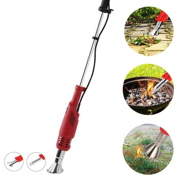 

2000W Weed Burner Lawn Durable Tool Home Detachable Garden Space Saving Electric Killer Adjustable Thermal Trimmer Portable