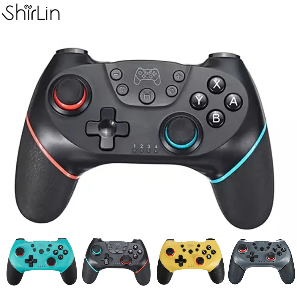 Online 2020 para Switch Pro NS Switch Pro consola de juegos Gamepad inalámbrico Bluetooth Gamepad mando de Juego con mango de 6 ejes