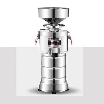 

high-power soybean milk machine commercial grinding automatic slurry self-separating refining machine tofu machine