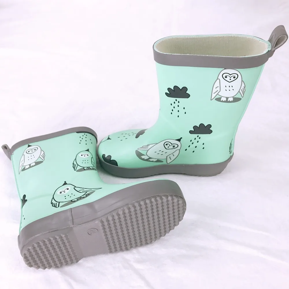 Обувь для дождливой погоды; детская обувь для девочек с милым рисунком; детские резиновые сапоги; Kalosze Dla Dzieci; Водонепроницаемая детская водонепроницаемая обувь