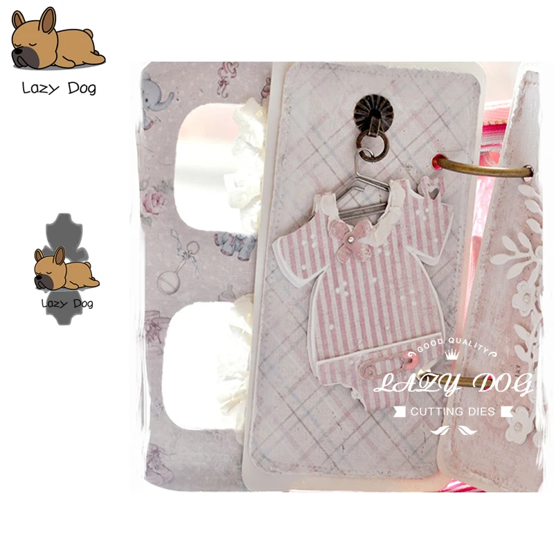 

Baby Clothes Metal Cutting Dies Scrapbooking Stencil DIY Decorative Craft Embossing Die Cuts Card Making New Dies For 2019