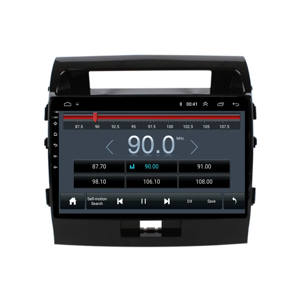 4G LTE Android 8,1 подходит для TOYOTA Land Cruiser 2008- Мультимедиа стерео автомобильный dvd-плеер навигация gps радио