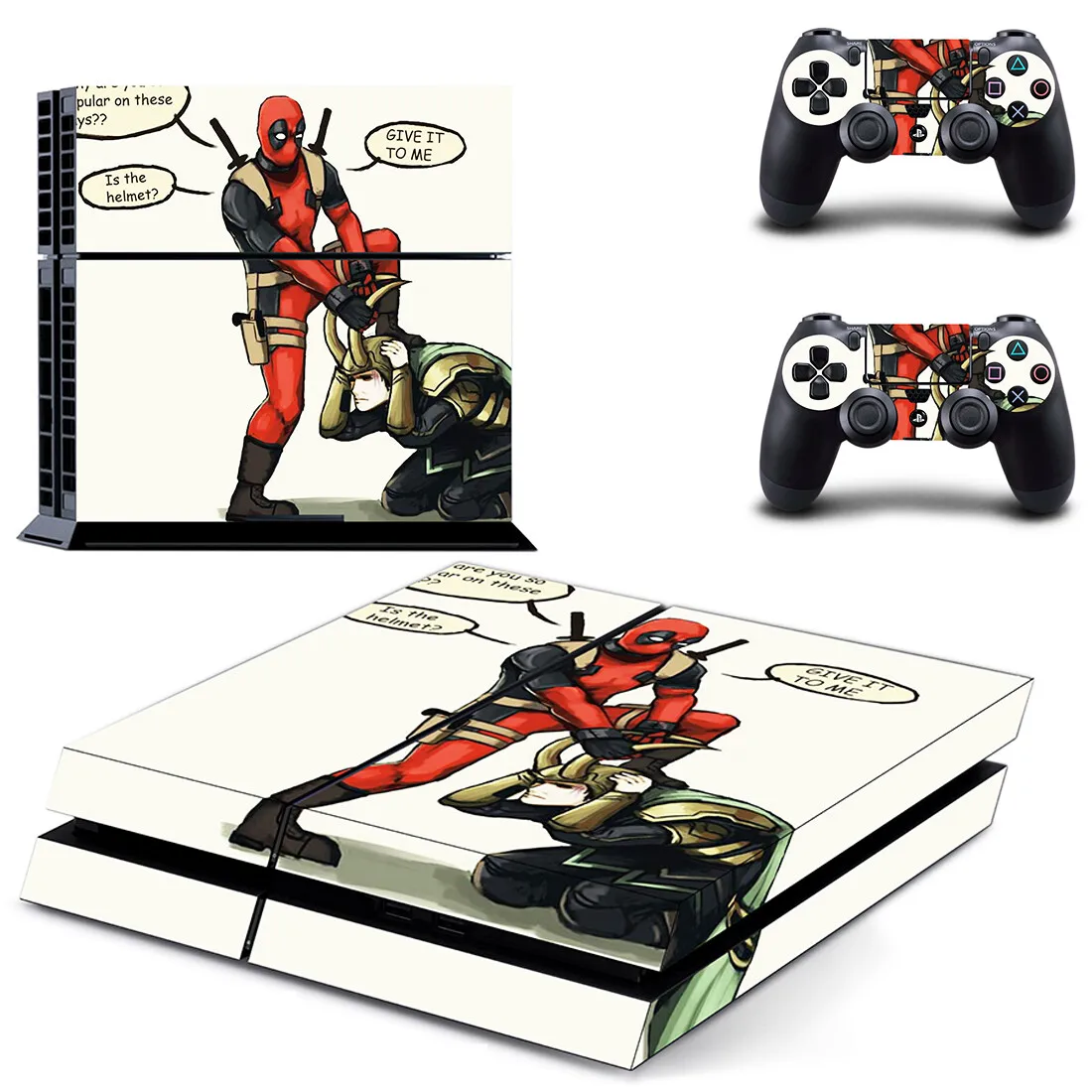 PS 4 наклейки Deadpool PS4 Виниловая наклейка для кожи Play station 4 Adesivos Pegatinas для консоли playstation 4 и 2 контроллера