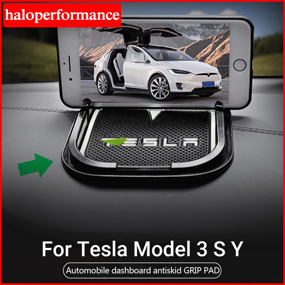 Model3 Tesla Car Phone Mat Anti Skid Silicone Mat For Tesla Model 3 Accessories Model 3 Tesla Model S X Model Y Model Three 2020 Stowing Tidying Aliexpress