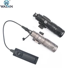 WADSN страйкбол Surefir M300 M300W светодиодный светильник для разведчика стробоскоп выход Охотничий Тактический фонарик для оружия с двойной функцией переключатель типа магнитной ленты