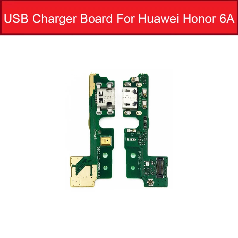 Зарядное устройство USB для huawei Enjoy 6 AL00 AL10 Honor 6A 6X6 S Зарядный usb-порт для док-станции Замена запасных частей