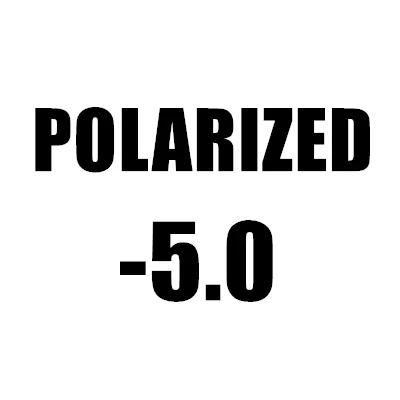 -5.00 POLARIZED SWOKENCE Dioptre от 0 до 6 очки для близорукости, поляризованные солнцезащитные очки для мужчин и женщин, оправа из сплава, очки для близоруких по рецепту, F205 - Цвет линз: -5.00 POLARIZED