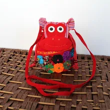 Тканевый рюкзак с обезьяной ручной работы, Хлопковая Сумка через плечо, рюкзак для мобильного телефона для детей и взрослых