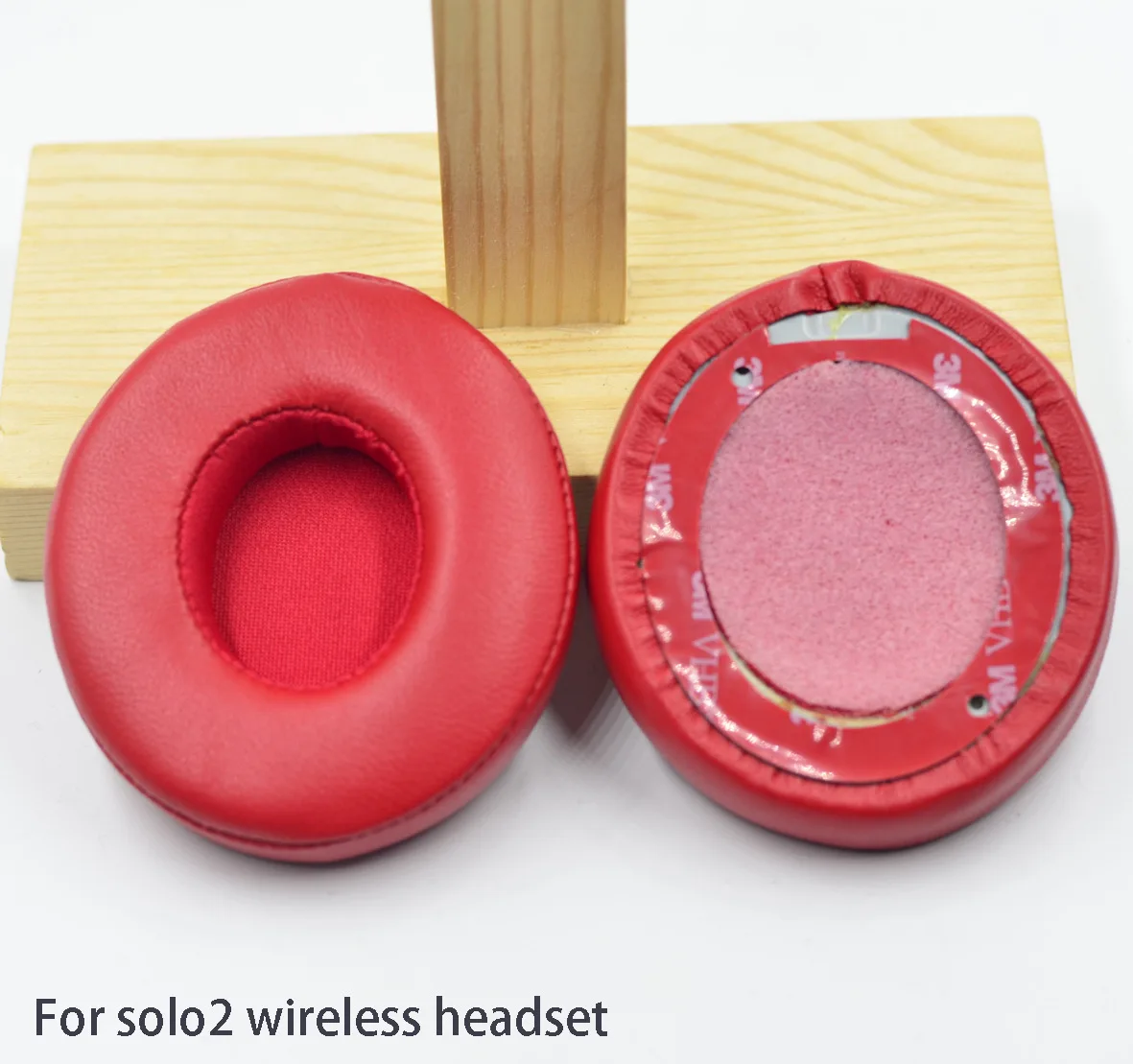 Replacement Soft Foam Ear Pads Cushions Sheepskin Leather For Beats for Solo 2 0 Solo2 solo3 Wireless Headphones Earpads