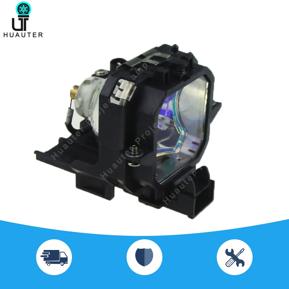 V13H010L21 ELPLP21 Лампа проектора для Epson EMP-53/EMP-73/PowerLite 53c/PowerLite 73c замена лампы высокого