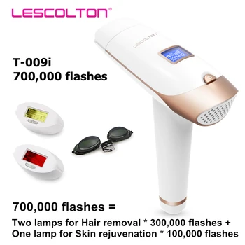 

Lescolton IPL 3in1 Laser Hair Removal Machine Epilator Permanent Hair Removal Bikini Trimmer Electric depilador a laser T009i