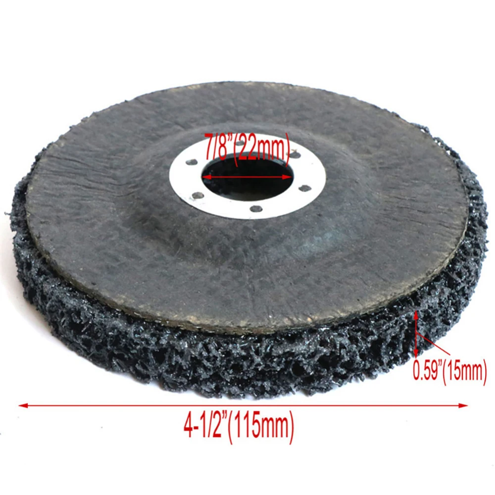 

3pcs 125mm Grinding Disc 5 Inch Abrasive Wheel Paint Rust Removal Clean Mayitr For Angle Grinder Hard-wearing Abrasive Discs