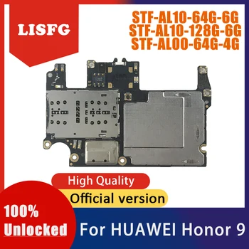 

Free Shipping,100% Unlocked 64GB 128GB For HUAWEI Honor 9 Motherboard,STF-AL10 STF-AL00 For HUAWEI Honor 9 Logic Main Board