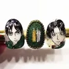 Attack On Titan TSC-260 CARTOON 3d Nail Art Stickers Decal Template Slider Diy Nail Tool Decorations 1