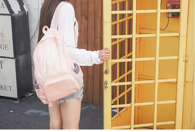 BAGSVOGUE Открытый Водонепроницаемый Путешествия Kawaii рюкзак мини складной школьные сумки для девочек-подростков рюкзак для женщин