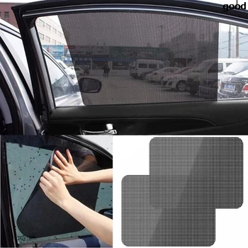 

Car Side Window Sunshades Electrostatic Sticker for opel astra peugeot 307 bmw e46 kia cerato nissan teana seat ibiza
