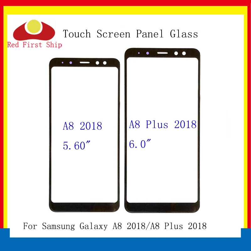 10 шт./лот сенсорный экран для Samsung Galaxy A8 2018 A530 Сенсорная панель передняя внешняя