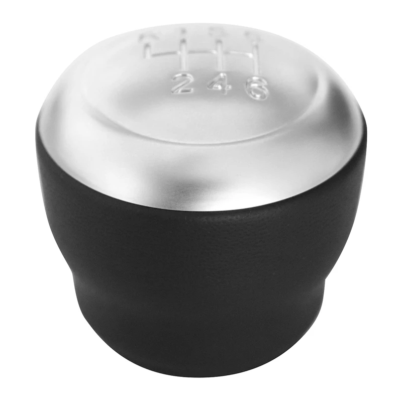 Новый 6 Скорость Кожаный Автомобильный Брелок рукоятка для рычага переключения