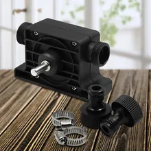

Electric Drill To Water Oil Pump Self Priming Transfer Pump Oil Fluid Pump Portable Converter Adapter 8mm Round Shank Household