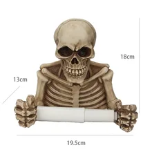  Creative Hang Monkey Statue Roll Paper Holder Wall Mount Resin Sculpture Home Bathroom Decor Gift Party Decoration Dropshipping 