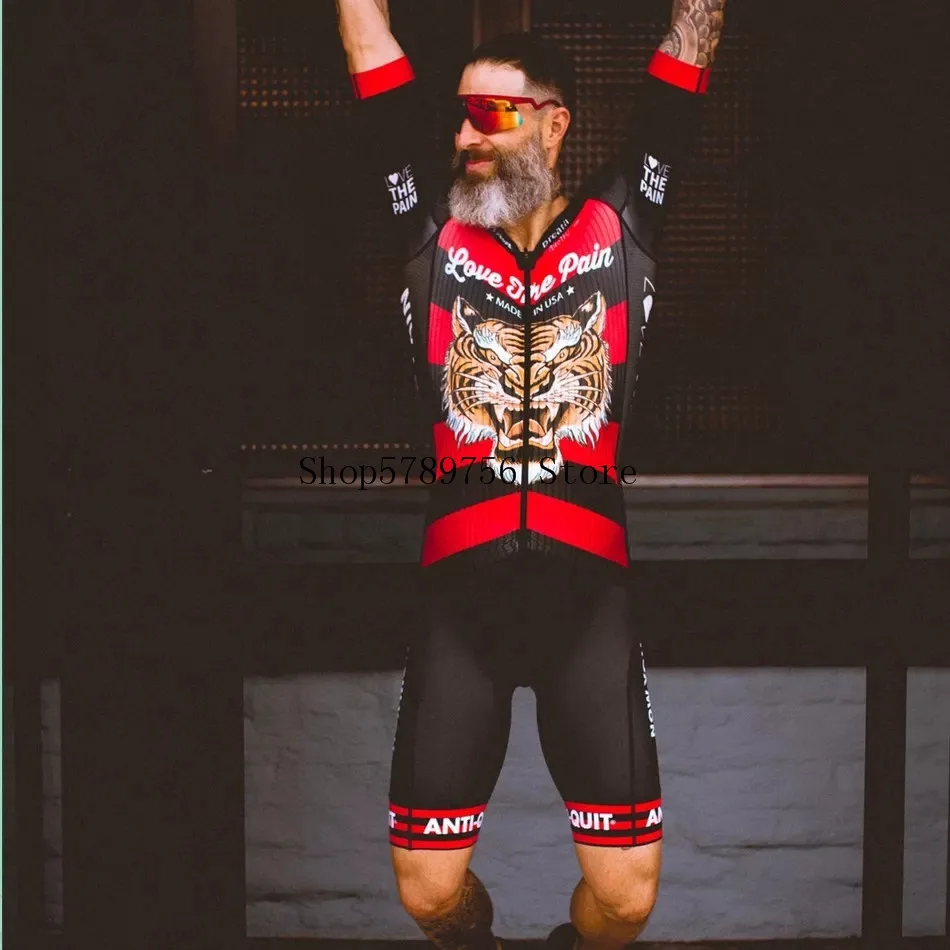 2020 мужской короткий рукав Велоспорт Джерси комбинезон КОМАНДА триатлон костюм
